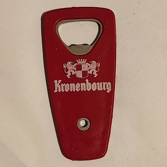 VINTAGE Kronenbourg Bottle Opener Hard to Find - Picture 1 of 2